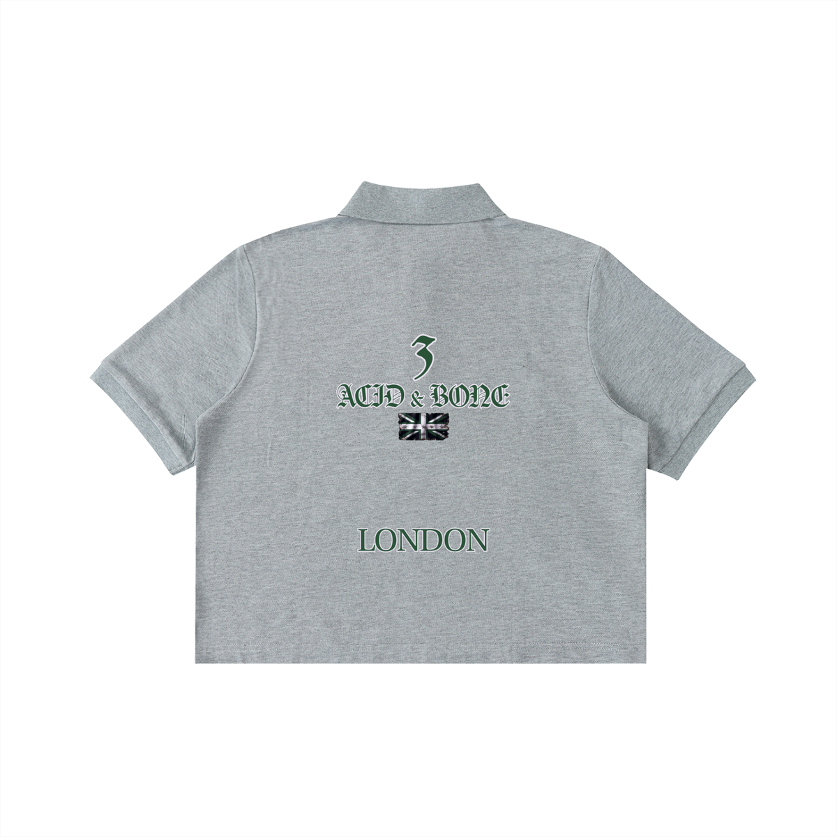 ACID & BONE Women's Cropped London Polo Shirt
