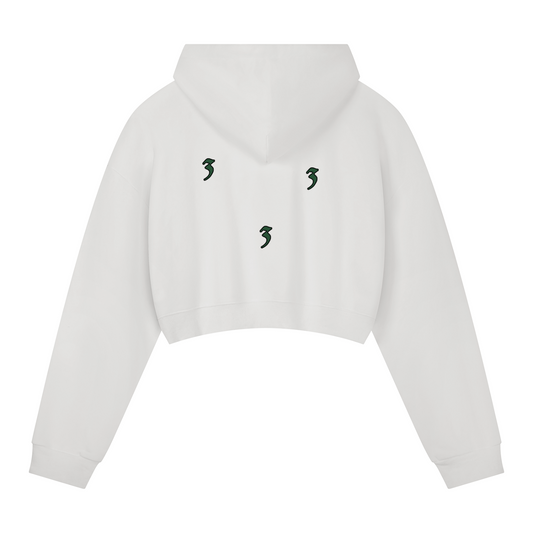 ACID & BONE Women's Cropped Captain's Hoodie