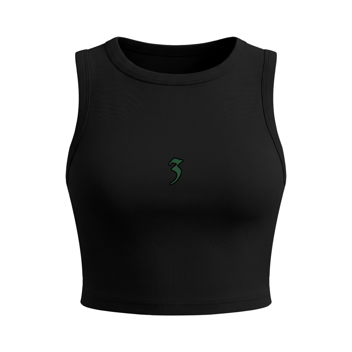 ACID & BONE Women's Cropped Captain's Tank Top