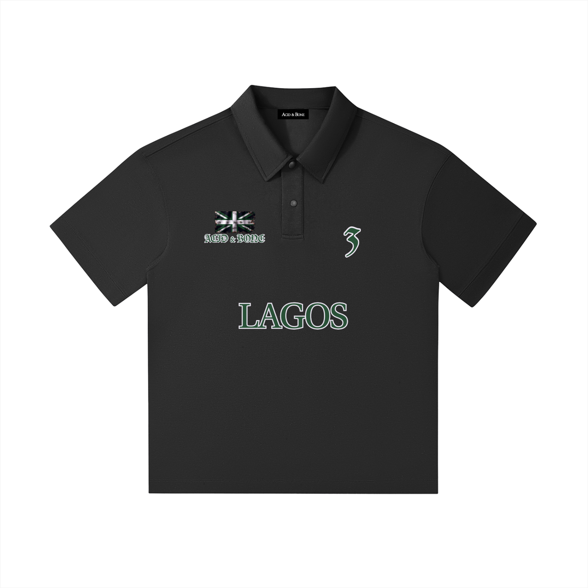 ACID & BONE Captain's Lagos Polo Shirt