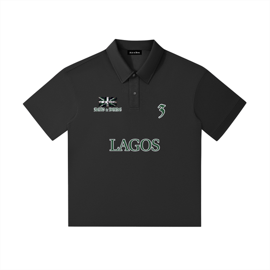 ACID & BONE Captain's Lagos Polo Shirt