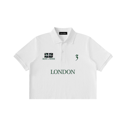 ACID & BONE Women's Cropped London Polo Shirt
