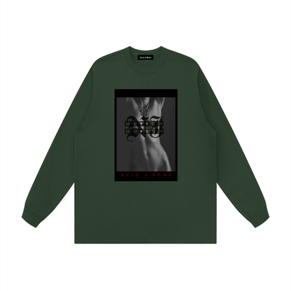ACID & BONE "NJ MU₦¥UN" Long Sleeve T-Shirt