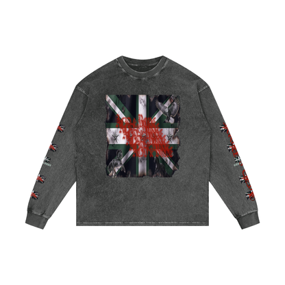 ACID & BONE Green Jack Long-Sleeve T-Shirt