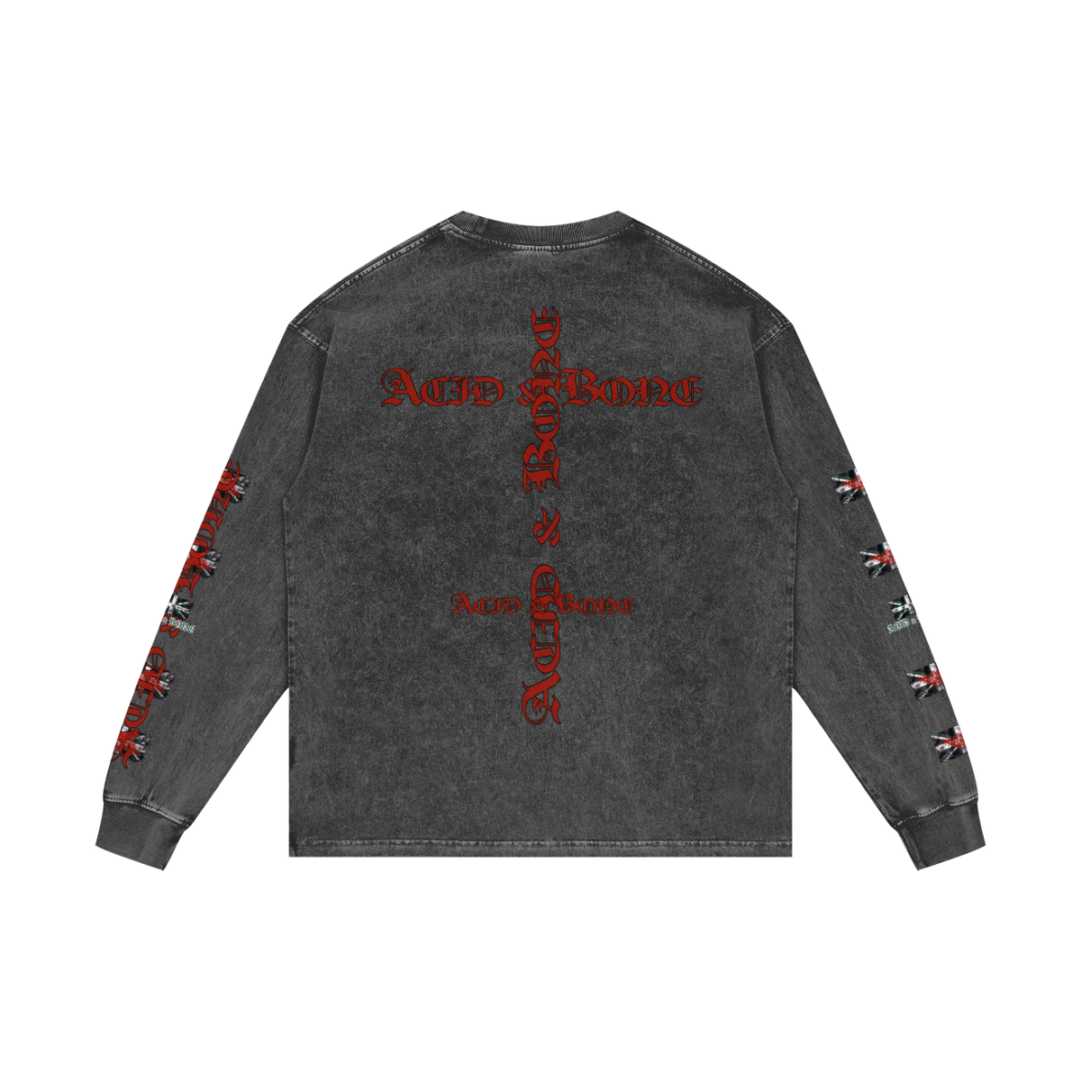 ACID & BONE Green Jack Long-Sleeve T-Shirt