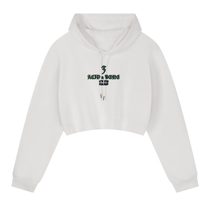 ACID & BONE Women's Cropped Captain's Hoodie