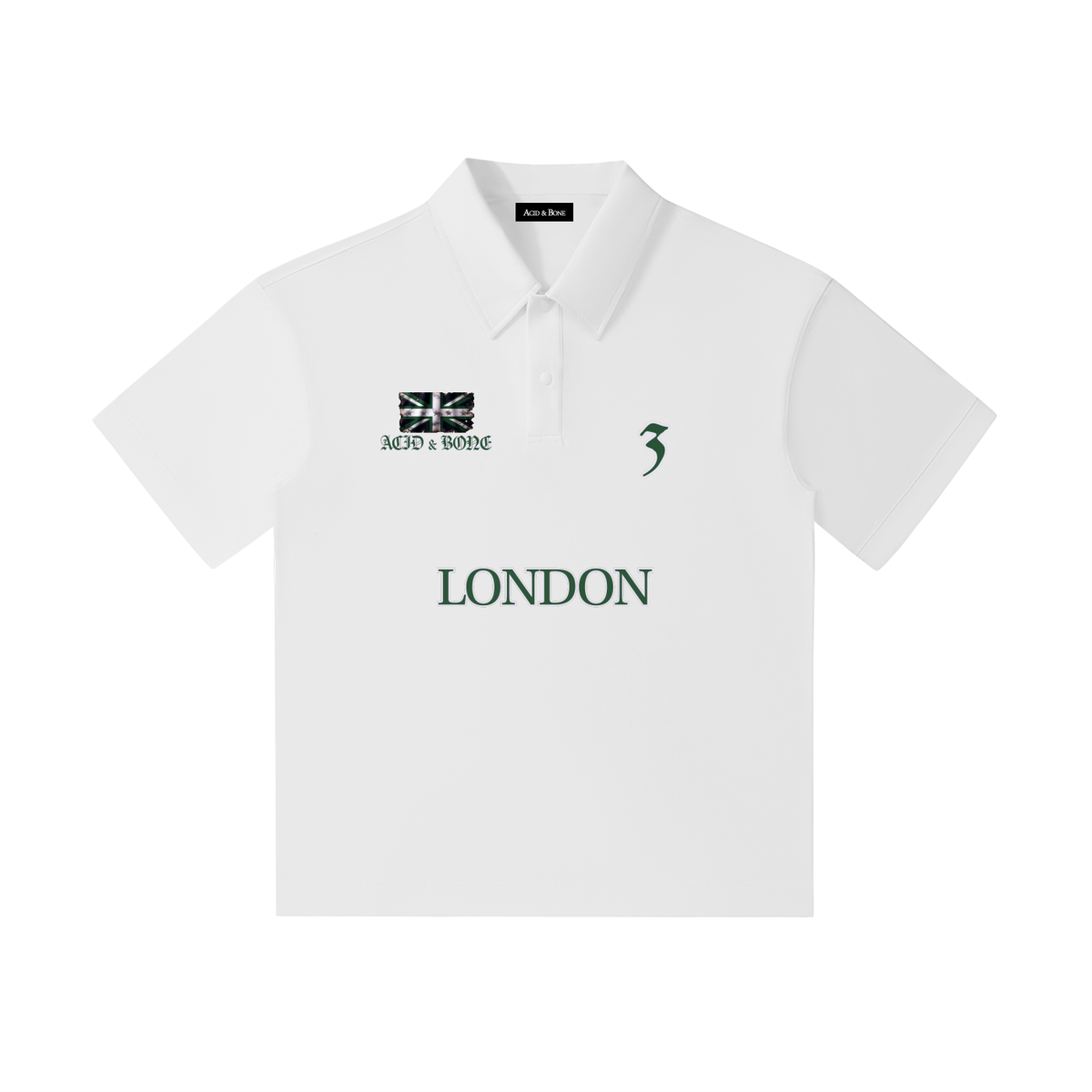 ACID & BONE Captain's London Polo Shirt