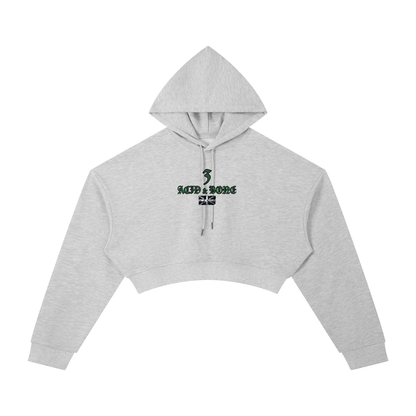 ACID & BONE Women's Cropped Captain's Hoodie