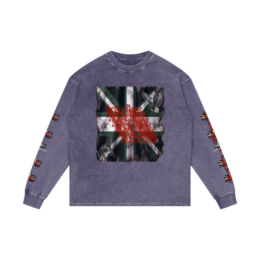 ACID & BONE Green Jack Long-Sleeve T-Shirt