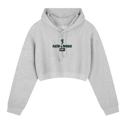 ACID & BONE Women's Cropped Captain's Hoodie