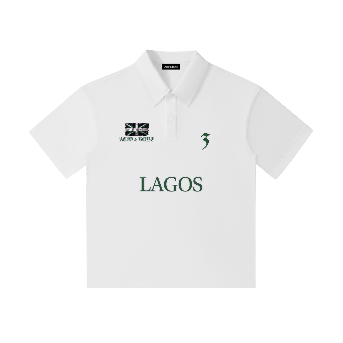 ACID & BONE Captain's Lagos Polo Shirt