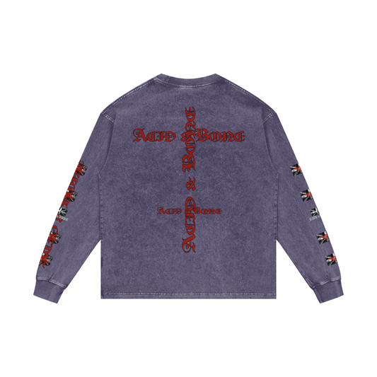 ACID & BONE Green Jack Long-Sleeve T-Shirt