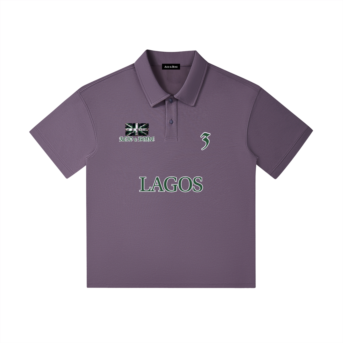 ACID & BONE Captain's Lagos Polo Shirt